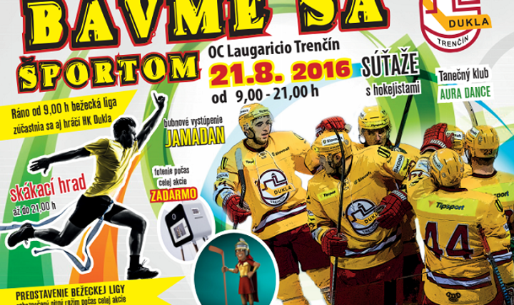 Už v nedeľu unikátna akcia Bavme sa športom (program)